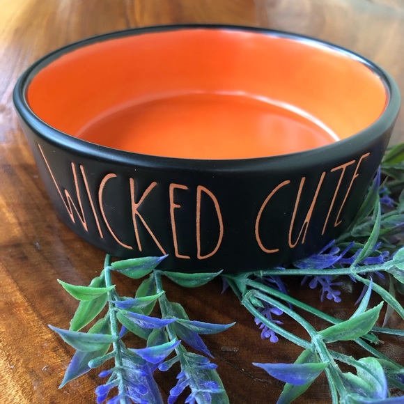 Rae Dunn “WICKED CUTE” Pet Bowl - Picture 1 of 4